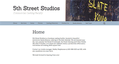 Desktop Screenshot of 5thstreetstudios.net